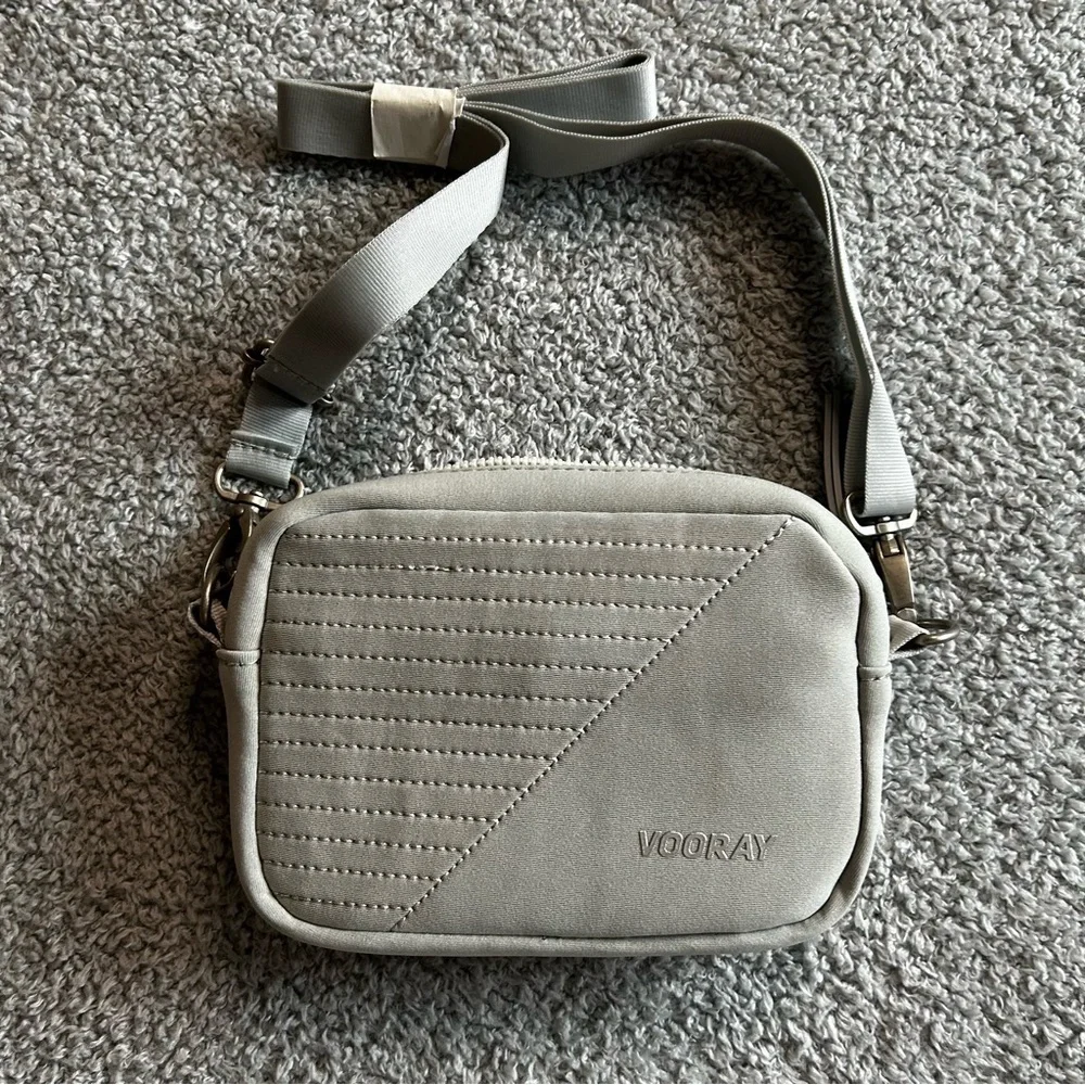 Vooray Elegant Gray Crossbody Bag